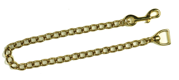 BRASS REIN CHAIN (STALLION CHAIN)