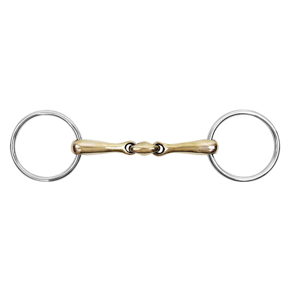 CUPRIS SOLID DOUBLE JOINTED SNAFFLE