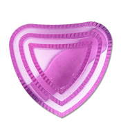 LUCKY UNICORN HEART SHAPED CURRY COMB