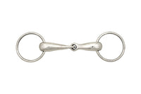 NORMAL RING HOLLOW MOUTH SNAFFLE (THIN)