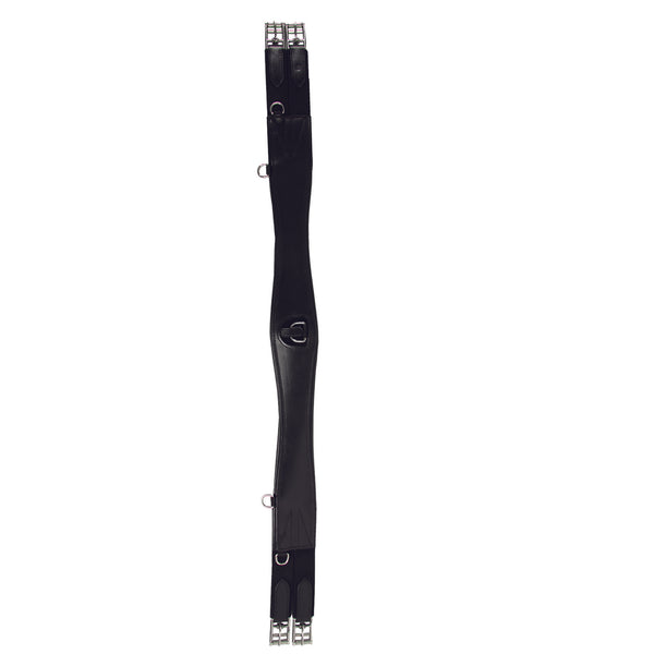 WALDHAUSEN LEATHER GIRTH WITH ELASTIC