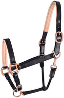 WALDHAUSEN ROSE X LINE LEATHER HALTER (Black)