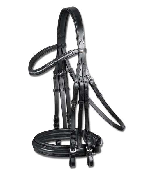 X-LINE JEREZ DOUBLE BRIDLE (Black)